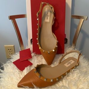Authentic Valentino Rockstud flats